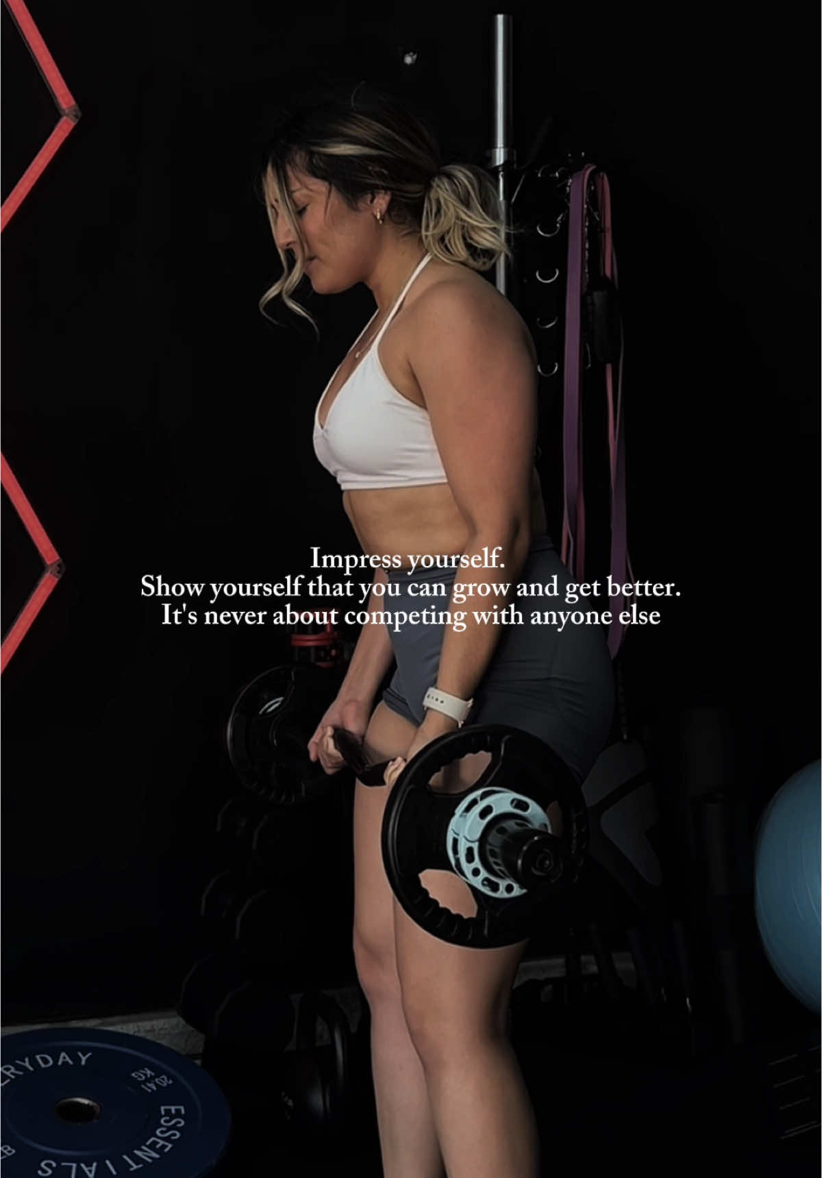 You vs you. Always 🤝🏽 @Women‘s Best  #CapCut #gymmotivation #GymTok #Fitness #fitnessmotivation #gymgirl #motivation 
