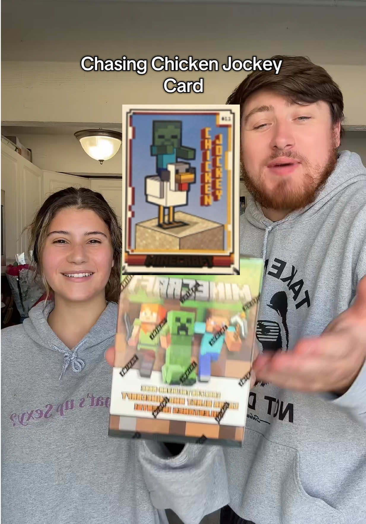 Opening Minecraft Cards 😁 #minecraftcards #Minecraft #paninicards #tradingcardgame #chickenjockey 