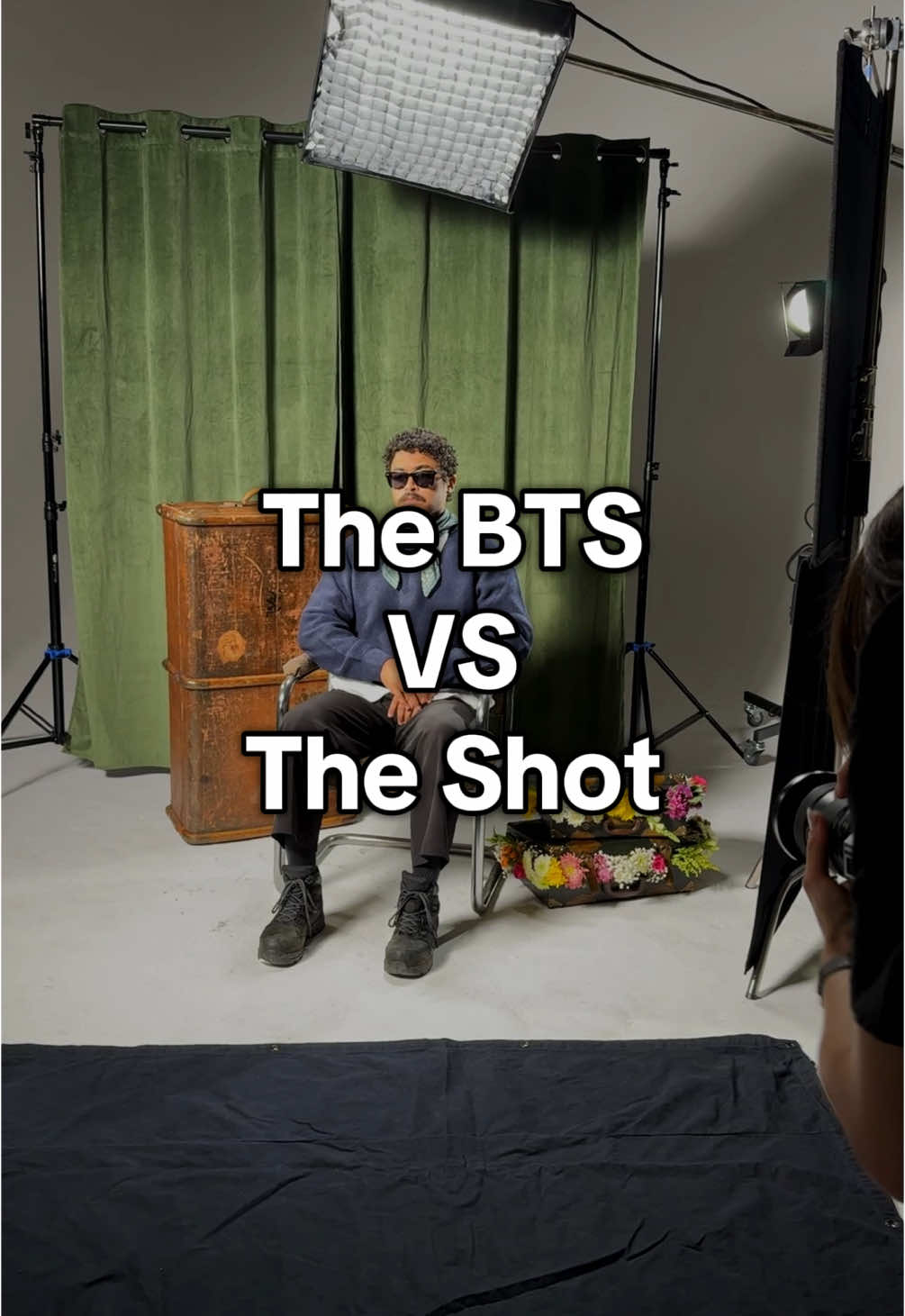 We wanted to share some BTS from our recent shoot with @Antonio  Let us know what you think!  #photography #bts #fashion 