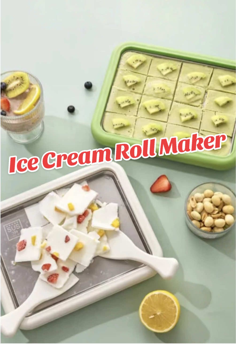 Buy directly from us as your trusted Chinese supplier, offering unbeatable prices and fast shipping! Create fun and tasty frozen treats at home with this DIY Ice Cream Roll Maker! No power needed — simply freeze the plate, add your favorite fruit or yogurt mixture, and watch it turn into rolled ice cream within minutes. Perfect for kids, families, and dessert lovers, this easy-to-use frozen plate adds excitement to birthday parties, summer days, or anytime you crave a cool homemade dessert. Safe, reusable, and simple to clean — it brings joy to your kitchen without the need for electricity. Order now for quick delivery to the USA, Canada, Europe, South America, and the Middle East. Custom logo options available for bulk orders! #IceCreamMaker #RolledIceCream #FrozenDesserts #NoElectricityNeeded #DIYIceCream #FunWithKids #KitchenFun #CookingGadget #DessertTime #CreativeCooking #HomemadeDesserts #SummerTreats #YogurtIceCream #EasyToUse #TikTokMadeMeBuyIt #AmazonFinds #TrendingKitchenTools #ShopifyFinds #WinningProducts #BuyFromChina #ChinaSupplier #FastShipping #BuyNow #DirectFromFactory #FrozenSnacks #PartyTreats #ViralGadget #homecooking 