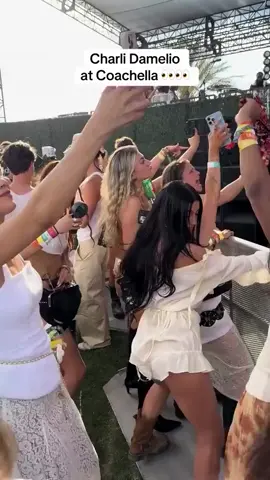 Charli had fun at Coachella