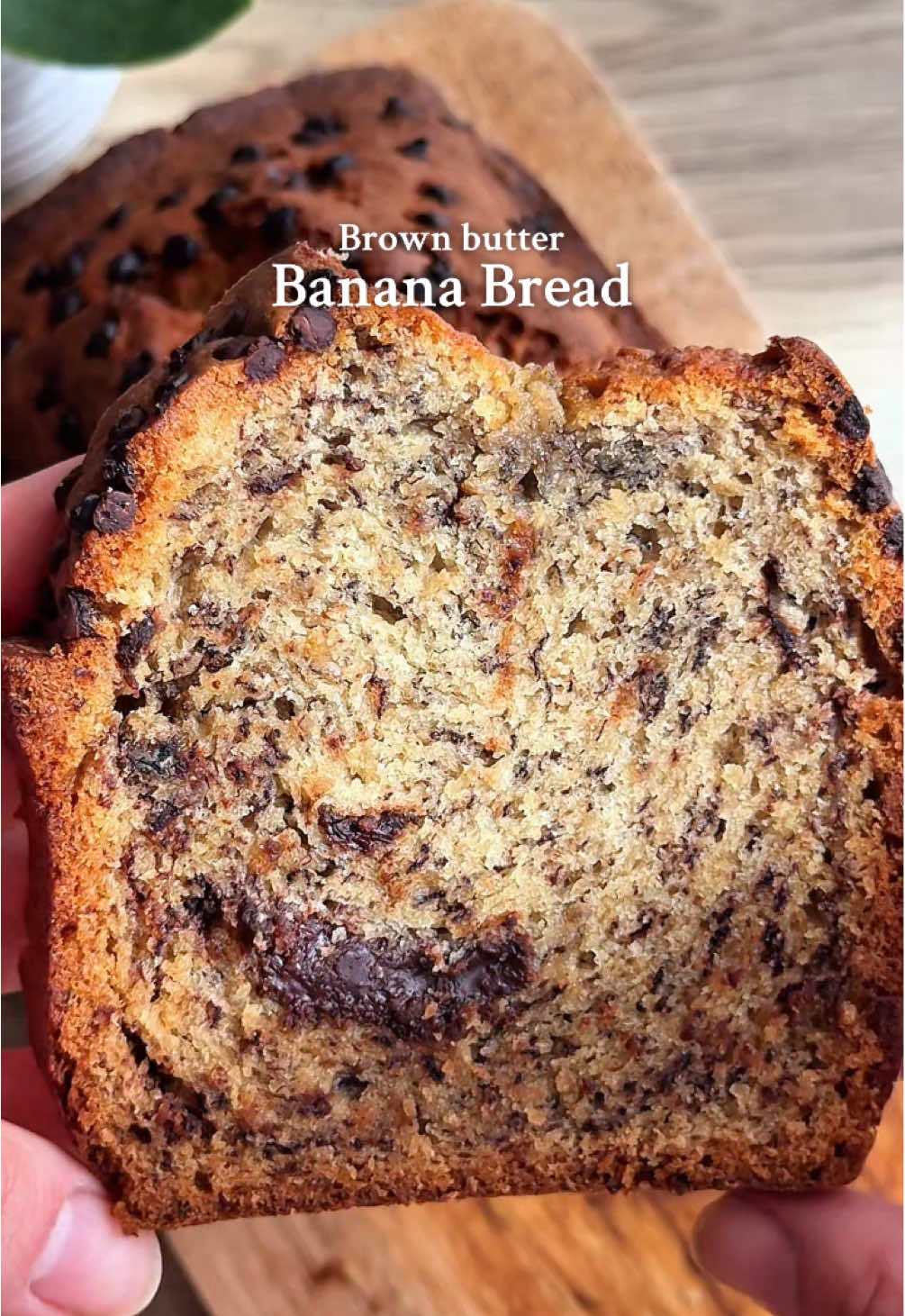 Banana bread 🍞✨ 3 bananas 2 large eggs 110g white sugar 150g brown sugar 1 tsp vanilla extract 115g butter 60ml vegetable oil 2 cups of flour ¾ tsp baking soda 150g chocolate 1 1/2 tsp baking powder salt #bananabreadrecipe #bananabreadlover #brownbutter #brownbutterrecipes #baking #bakingrecipe #baked #foryou #paratiiiiiiiiiiiiiiiiiiiiiiiiiiiiiii 