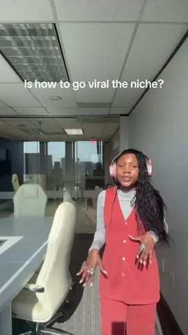 Is had to go viral on TikTok, the niche?