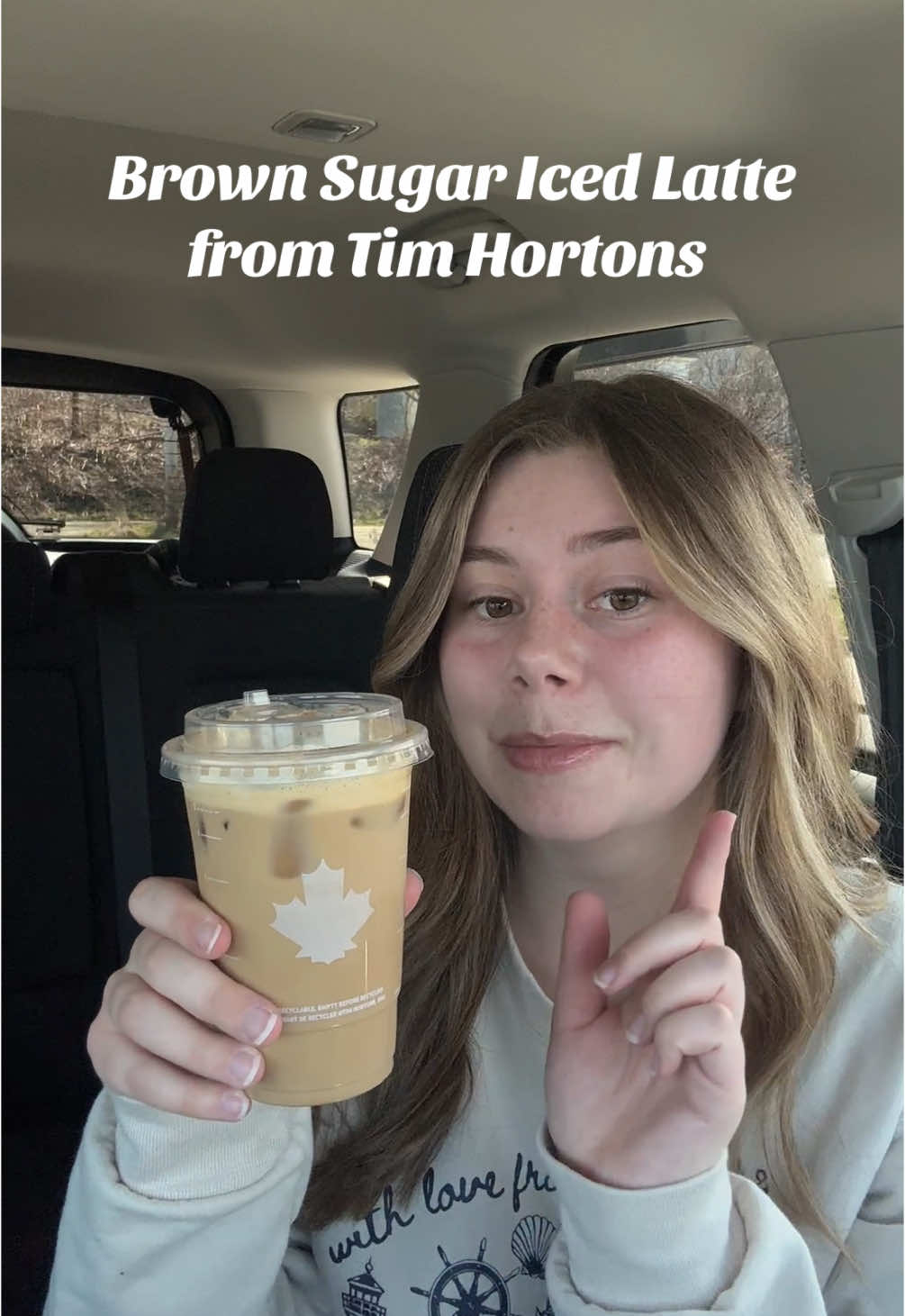 Replying to @Sweetly Tess  Trying the Brown Sugar Iced Latte from Tim Hortons! Sooo good, wow!!!  @Tim Hortons #timhortons #timhortonscanada #tastetest #fyp 