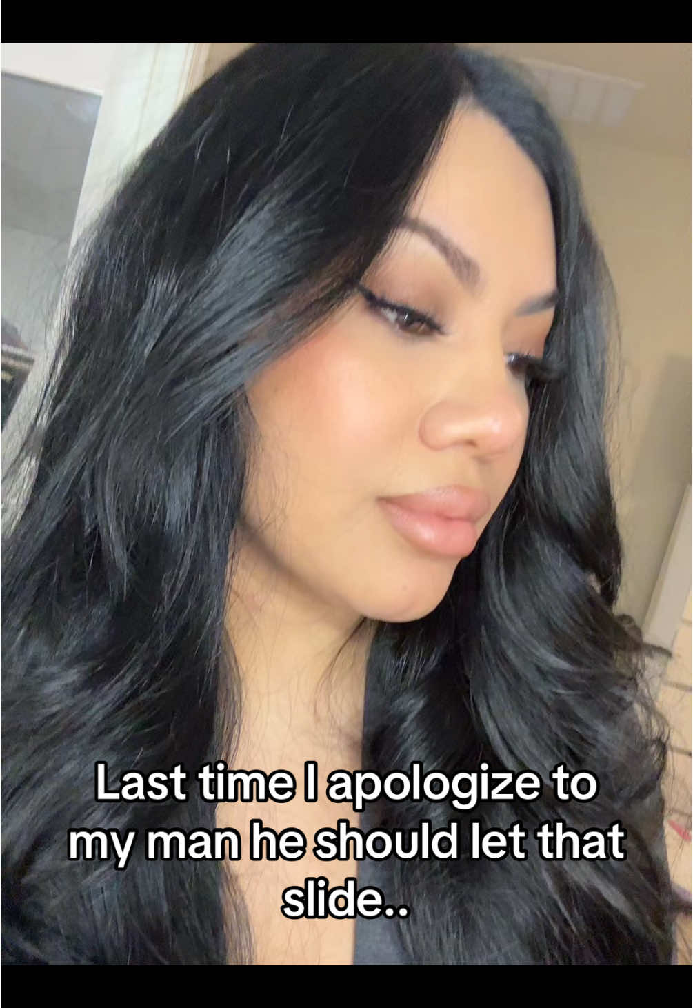 What do u mean ur still mad?😂 #husband #fyp #foryou #couple #couplecomedy #funny #funnyvideos #blackhair #foryoupage 