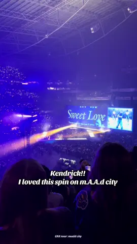 So Smooth! I loved this so much! 🤩 #kendricklamarconcert #gnx #minneapolisminnesota #goodkidmaadcity #gnxtour2025 #kendrickconcert 