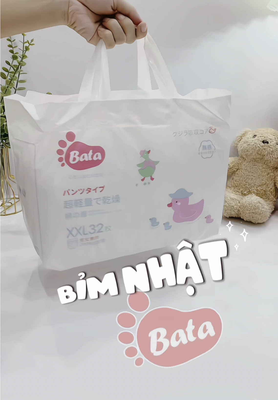 Bỉm BATA dưới 200x mỏng, nhẹ, thấm hút siu đỉnk thích hợp cho mùa hè #EmbeXoaisayhiii #batavn #bimbata #reviewbimsua #muataitiktok #xh #dànhchobạn #bimnhat 