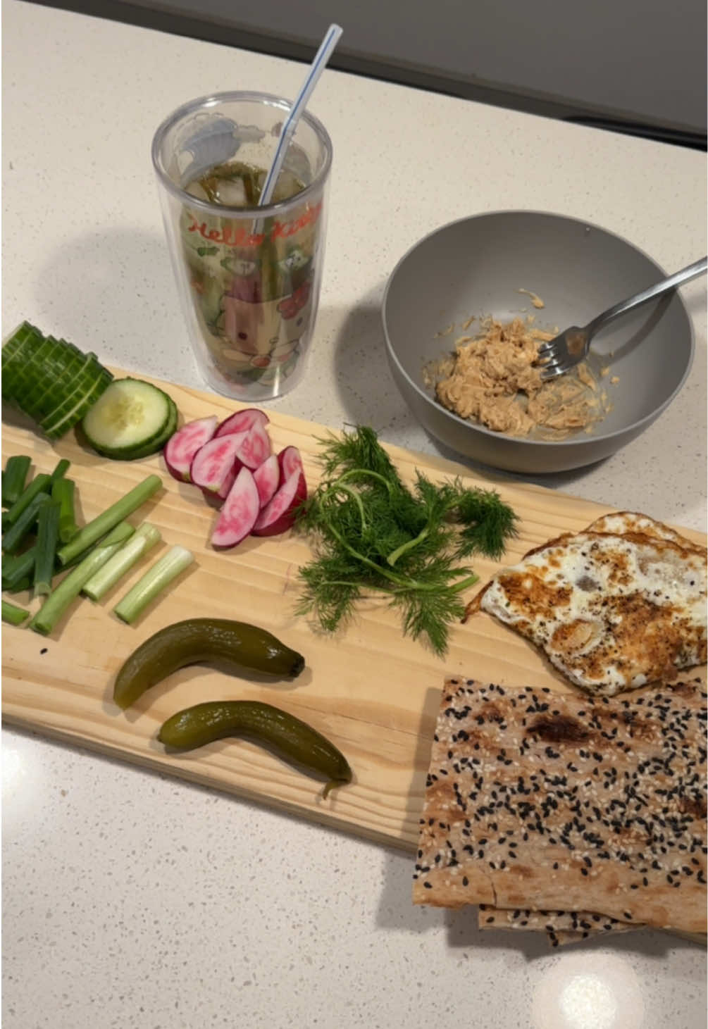 Fave breakfast recently. I love veggies and this breakfast feels so light and healthy 😆