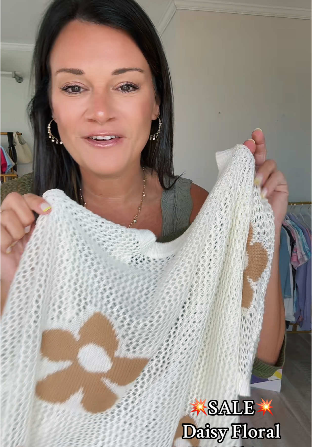 SALE Spring outfit🔥 #tiktokshopcreatorpicks #tiktokshoprestock #tiktokshopmothersday  #knitshirt #trendyoutfits