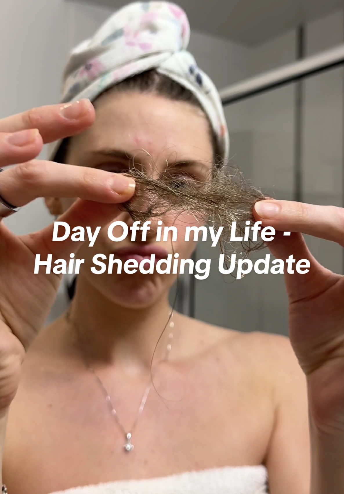 The hair shedding was kinda rough today 😅 #hairloss #hairshedding #HealingJourney #diml #dayinmylife #spendthedaywithme #healthandwellness #dayoff #creatorsearchinsights 
