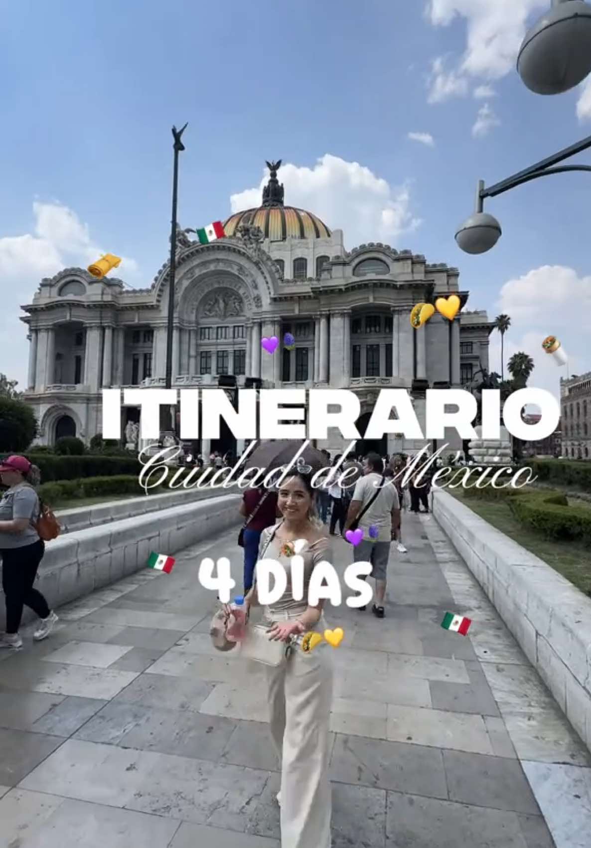 Itinerario 4 días Ciudad de México. Planes para hacer en CDMX - Ciudas de México. Que hacer en CDMX. What to do in Mexico City. #quehacercdmx #planescdmx #cdmx🇲🇽 #ciudaddemexico #turismocdmx #teotihuacanmexico #globoaerostatico #castillochapultepec #polancomexico #zocalocdmx #museosoumaya #basilicadeguadalupe #virgendeguadalupe  