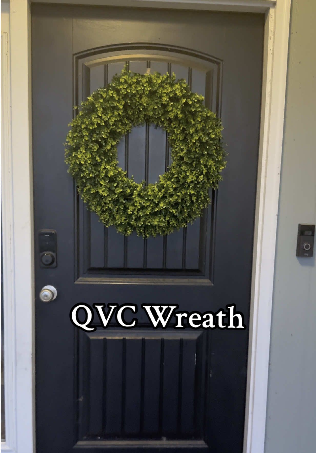 I feel like this wreath really elevated our front patio for spring #springtok #tiktokshopfinds #tiktokshopcreatorpicks #tiktokspringsale #QVC #qvcfinds 