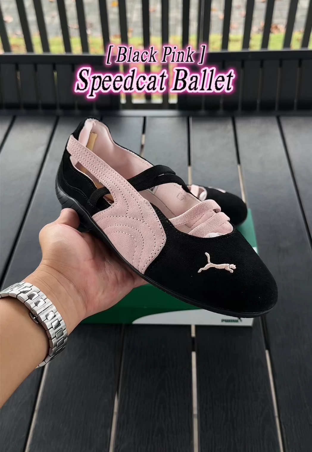 Speedcat Ballet Black Pink / Black Mauve Mist - pure elegance & sporty vibes!🩰💞 Sleek design, premium finish – setiap detail confirm on point. Ready to elevate your drip? #pumaspeedcat #puma #pumaspeedcatballet #speedcatballet #sneakers #shoes #kasut #kasutcun #shopzzone