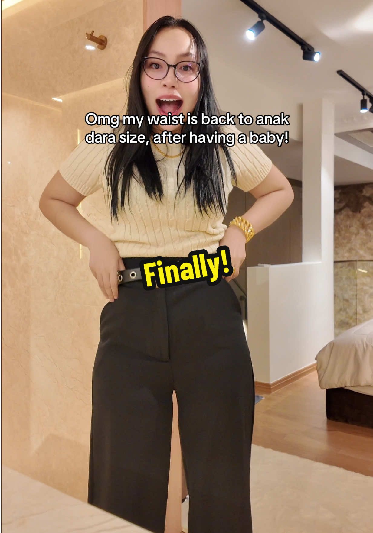 27 inch!!! 🥹🥹🥹 BELI GIRDLE DEKAT BEG KUNING VIDEO NI ➡️  @N U R I N L O F A 