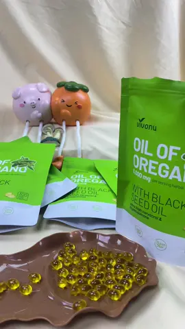 Oil of Oregano with Black Seed Oil 300 Softgels Natural antioxidant #VivoNu #tiktokshop #supplements #oiliforegano #blackseedoil #naturalsupplements 