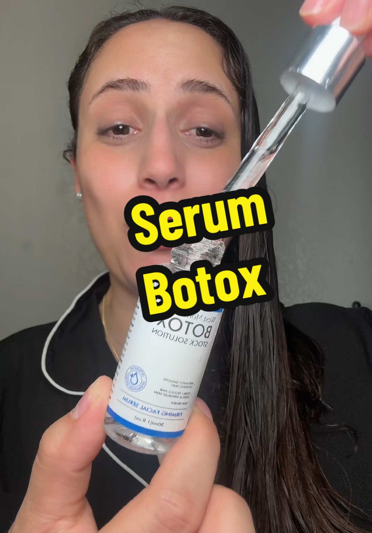Este serum con efecto botox es el que uso todos los dias. Tiene efecto lifting y elimina lineas de expresion #serumfacial #botoxserum #botoxencasa #efectobotox #botox#cuidadodepiel #tiktokshopcreatorpicks 