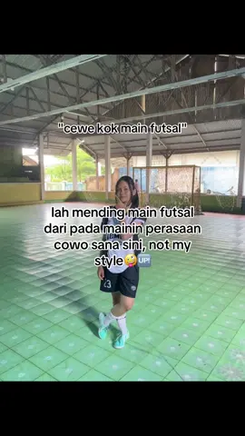 cewe futsal selalu di hati😜😜 #cwefutsal 
