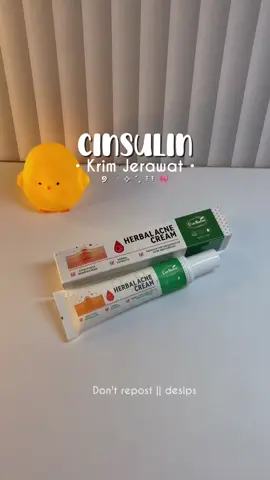 Mumpung lagi promo best  gercep 😍#krimjerawat #cinsulin #herbalacnecream #krimjerawatbpom #fyp #foryou #xyzabc 