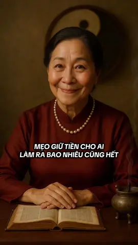 Trả lời @Thanh thanh mẹo giữ tiền cho ai làm ra bao nhiêu tiêu hết bấy nhiêu  rất hiệu nghiệm ##baanphongthuy #tamlinh #phongthuy #phatphap 
