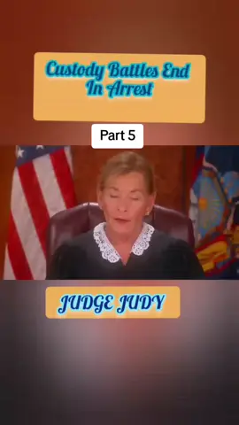 Custody Battles End In Arrest | Part 5 | Judge Judy  #judgejudy #legaltok #tv #tvshow #legaltiktok #dog #dogsoftiktok #ustv #ustvshow #judy #judyjustice #fyp #foryou #viral #trending #grow 