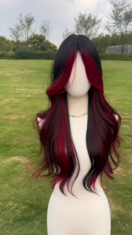 which black red wig is your favorite？#wigtok #smilco #smilcowig #highlight #blackredhair #wiglove 