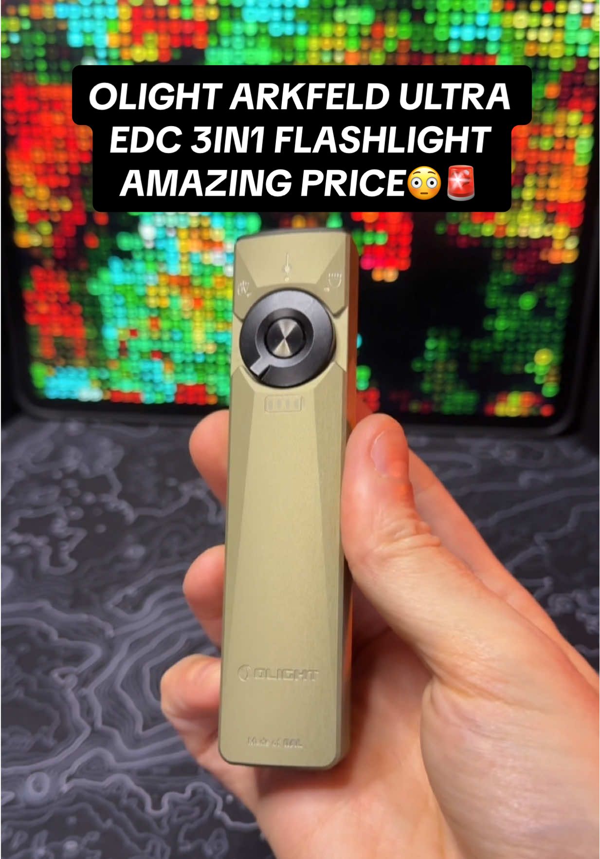 Don’t be the last one to grab one of these arkfeld flashlights from olight’s massive sale happening right now bc they always run out of the best colors fast. If you see the one you’d want is still in stock, then do NOT wait🚨 #tiktokmademebuyit #olight #flashlight #olightarkfeldpro #arkfeldpro #arkfeldultra #edcgear #edcflashlight #aprilmademebuyit #tiktokshoprestock #ttsdelightnow #ifyouknowyouknow #spotlightfinds #tiktokshopmothersday #giftideas #tiktokshopmemorialday 
