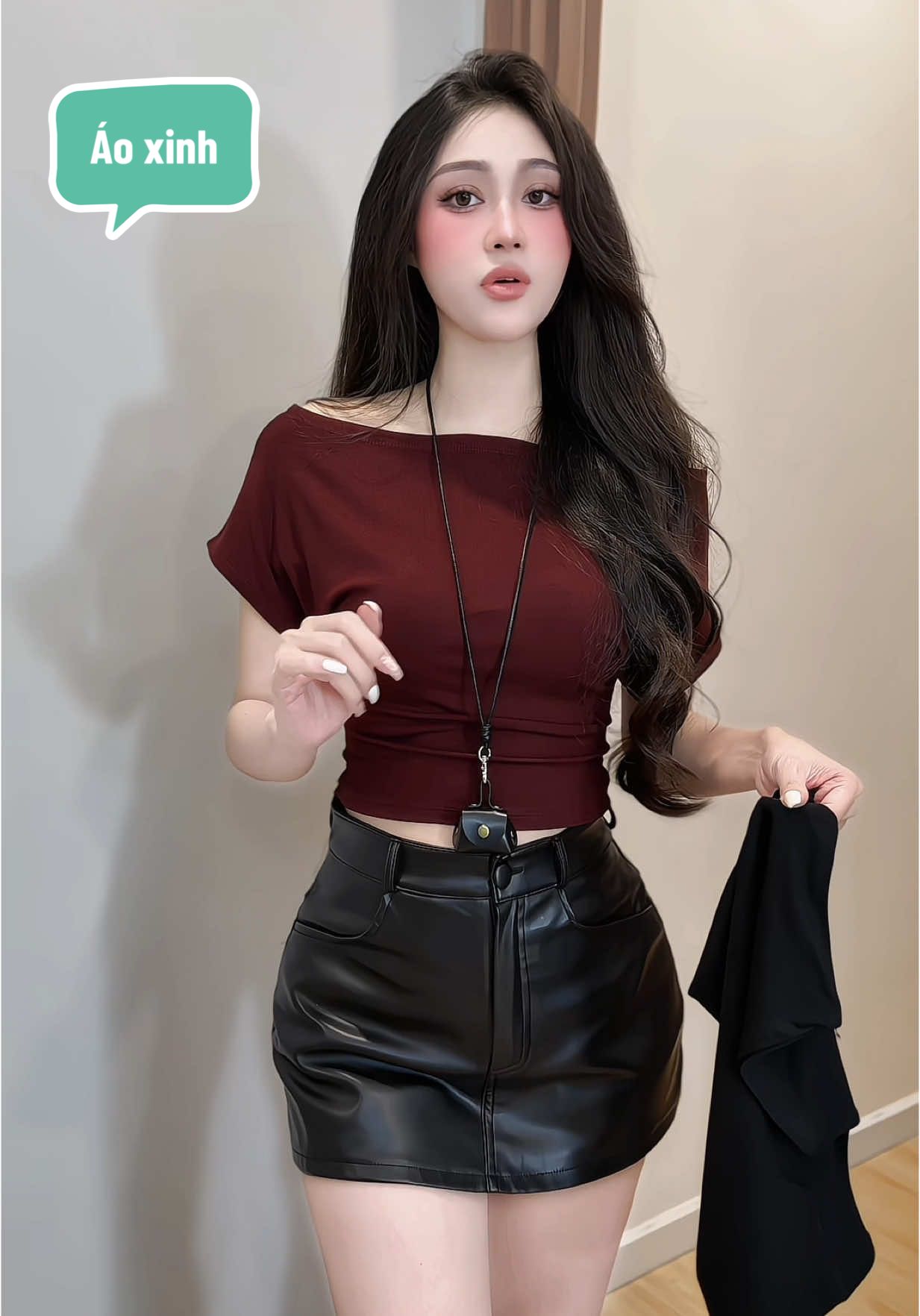 Áo thun lệch vai xinh #xuhuong #thoitrangnu #thinhhanh #hottrend #macdoxinh #phoidoxinh #phoidodep #phoidotrend #aothun #aolechvai #aotrevai #aotrevaixinh #aoxinh #aolechvainu 