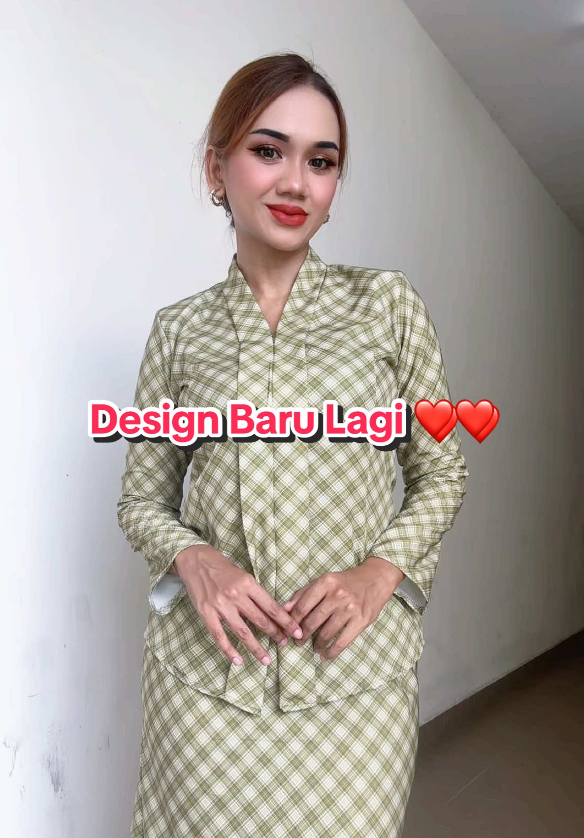 Design baru pulak uolsss ❤️ qyla pakai size s tau 😘 #fypシ #trending #kebaya #OOTD 