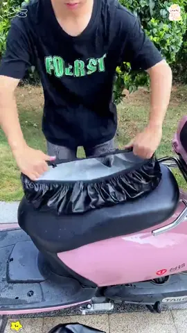 Universal seat cover, universal for electric vehicles, motorcycles, waterproof and sunscreen, after putting it on, it will look like new!!! & @##foryou #1111tiktokshopping #supersulitsale #cushioncover #motorcycleseatcover #ibmcmcnph #ibmcmcn 