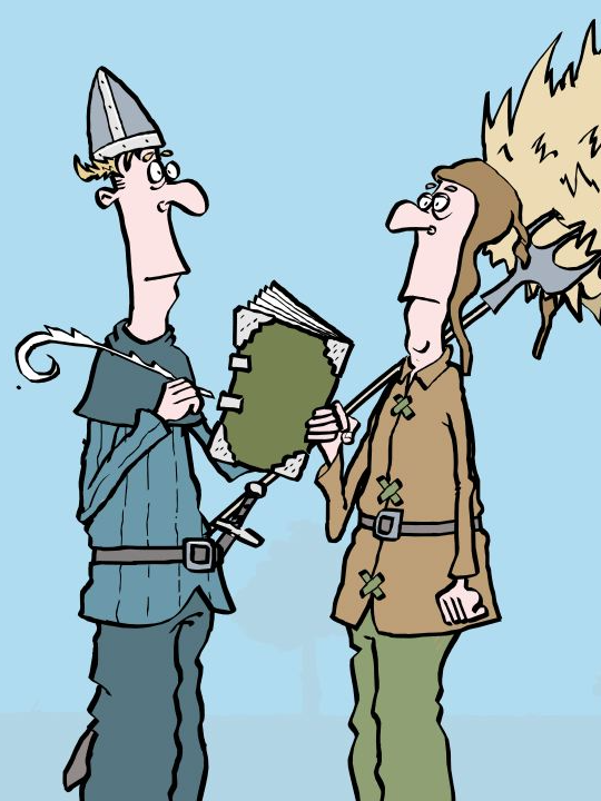 The Doomsday Book (The Great Survey) #videoviral #fyp #forypupage #cartoon #Normans #Norman Conquest #trendingviralvideo
