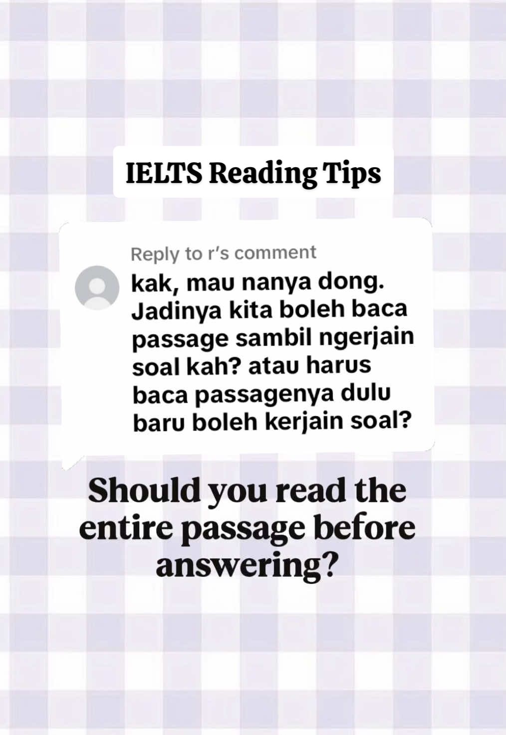 Replying to @r IELTS Reading Strategy🤍 Answer quickly & accurately! #ieltsreading #ieltsreadingtips #ieltsreadingpractice #ielts #ieltsband #ieltspreparation 