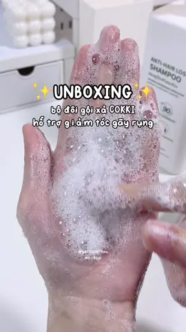 Gội xong tóc bồng bềnh thích lắm #reviewlamdep #goclamdep #goccuamiuu #daugoixanuochoa #cokki #unboxing #viral 