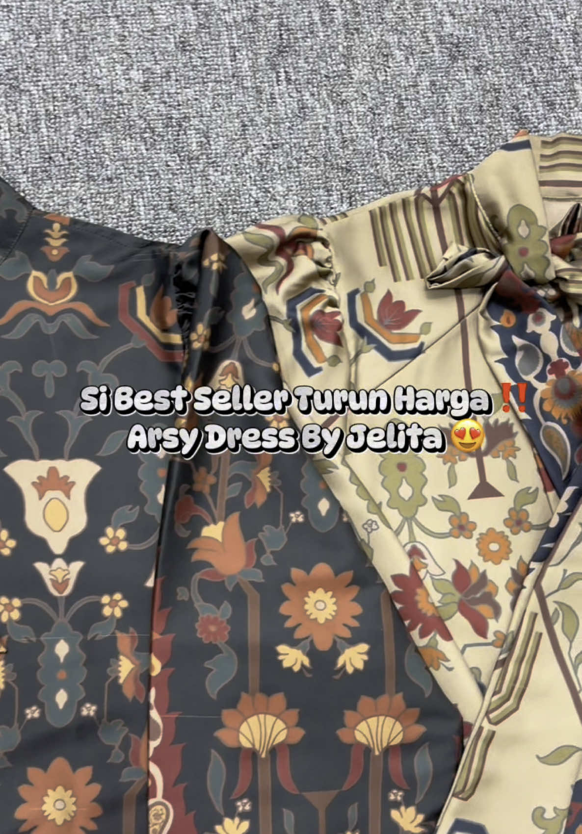 Turun Harga Best Seller Arsy Dress By Jelita ‼️ Join Live Sekarang 😍😍 #outfitinspo #dresssilk #jelitashopbogor 