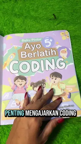 Coding usia 5+ , belajar coding banyak manfaatnya yuk tonton sampai selesai videonya #bukucoding #bukuedukasianak 