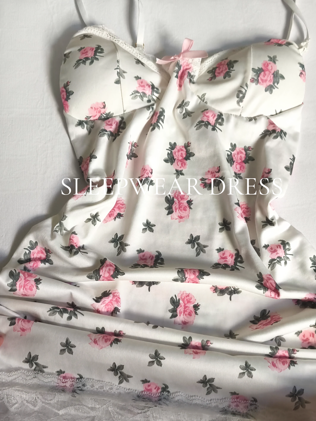 Replying to @2trash HAHAH grabe sya pero totoo nmn pag eto talaga suot mo ay ewan ko nlng  HAHAHA  #bliss #sleepwear #nightdress 