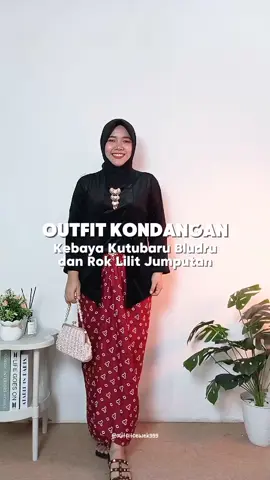 Outfit kondangan, kebaya kutubaru bludru dan rok lilit  jumputan. #kebayakondangan #kebayakutubaru #kebaya #kebayamodern #kebayajawa #outfitkondangan  #WIBGAJIAN 