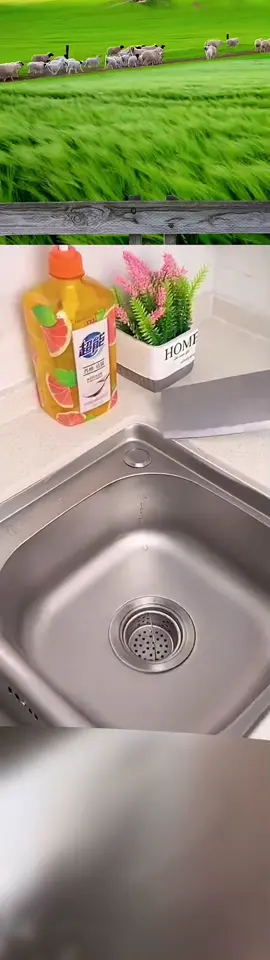 🧼Kitchen wizards! Tired of constantly refilling your dish soap dispenser? 🤯 This Kitchen Gadgets HomeHack Dish Soap Dispenser is a game - changer! With a 47
