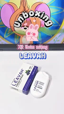 Bí quyết giúp các nàng tự tin mỗi khi hẹn hò nè  #leavah #xịtthơmmiệng #leavahfreshspray #unboxing #review #fyp
