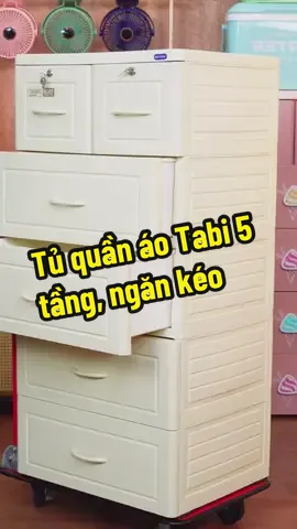 Tủ quần áo Tabi 5 tầng, ngăn kéo #Viralvideo #Viral #LearnOnTikTok #Xuhuong 