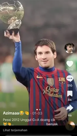 aduh dikit banget reasonnya sini gue debunk😹🤡  Messi 2012 (🇦🇷) vs. Ronaldo 2008 (🇵🇹)  —/ [<All Time>] Apps: 60 < 53 🇵🇹 Goals: 73 > 42 🇦🇷 - Ratio: 1.22 > 0.79 🇦🇷 Assists: 29 > 8 🇦🇷 - Ratio: 0.48 > 0.15 🇦🇷 G+A: 102 > 50 🇦🇷  - Ratio: 1.70 > 0.94 🇦🇷  (🇦🇷6>1🇵🇹)  —/ [<League>] Apps: 36 < 34 🇵🇹 Goals: 50 > 31 🇦🇷 - Ratio: 1.39 > 0.91 🇦🇷 Assists: 16 > 6 🇦🇷 - Ratio: 0.44 > 0.18 🇦🇷 G+A: 66 > 37 🇦🇷 - Ratio: 1.83 > 1.09 🇦🇷 (🇦🇷6>1🇵🇹) —/ [<Champions League>] Apps: 11 < 11 🇵🇹 Goals: 14 > 8 🇦🇷 - Ratio: 1.27 > 0.73 🇦🇷 Assists: 5 > 1 🇦🇷 - Ratio: 0.45 > 0.09 🇦🇷 G+A: 19 > 9 🇦🇷 Ratio: 1.72 > 0.82 🇦🇷 (🇦🇷6>1🇵🇹) —/ [<Cup>] Apps: 13 > 8 🇦🇷 Goals: 9 > 3 🇦🇷 - Ratio: 0.69 > 0.38 🇦🇷 Assists: 6 > 1 🇦🇷 - Ratio: 0.46 > 0.12 🇦🇷 G+A: 15 > 4 🇦🇷 - Ratio: 1.15 > 0.50 🇦🇷 (🇦🇷7>0🇵🇹) —/ [<Super Cup>] Apps: 2 > 0 🇦🇷 Goals: 3 > 0 🇦🇷 - Ratio: 1.5 > 0 🇦🇷 Assists: 2 > 0 🇦🇷 - Ratio: 1 > 0 🇦🇷 G+A: 5 > 0 🇦🇷 - Ratio: 2.5 > 0 🇦🇷  (🇦🇷7>0🇵🇹)  <Statistik> —/ [<Goal Stats>] Goals: 73 > 42 🇦🇷 - Ratio: 1.22 > 0.79 🇦🇷 Left foot: 58 > 11 🇦🇷 - Ratio: 0.97 > 0.21 🇦🇷 Right foot: 8 < 28 🇵🇹 - Ratio: 0.13 < 0.53 🇵🇹 Header: 4 <3 🇵🇹 - Ratio: 0.07 < 0.06 🇵🇹 Penalty: 14 > 4 🇦🇷 - Ratio: 0.23 > 0.08 🇦🇷 Free kick: 3 <3 🇵🇹 - Ratio: 0.05 < 0.06 🇵🇹 Outside box: 11 > 4 🇦🇷 - Ratio: 0.18 > 0.08 🇦🇷 Inside box: 62 > 38 🇦🇷 -• Ratio: 1.03 > 0.72 🇦🇷 (🇦🇷10>6🇵🇹)  —/ [<ABILITY>] Pace: 🇵🇹 Shooting: 🇦🇷 Passing: 🇦🇷 Dribbling: 🇦🇷 Physical: 🇵🇹 Sprint Speed: 🇵🇹 Acceleration: 🇦🇷 Positioning: 🇦🇷 Finishing: 🇦🇷 Shot Power: 🇵🇹 Long Shots: 🇵🇹 Volley Shots: 🇵🇹 Penalty: 🇦🇷 Free Kick: 🇵🇹 Vision: 🇦🇷 Big Games: 🇵🇹 Crossing: 🇵🇹 Long Passing: 🇵🇹 Short Passing: 🇦🇷 Impact: 🇦🇷 Curve: 🇵🇹 Agility: 🇦🇷 Balance: 🇦🇷 Reactions: 🇦🇷 Ball Control: 🇦🇷 Heading: 🇵🇹 Scanning: 🇦🇷 Jumping: 🇵🇹 Strength: 🇵🇹 Aggression: 🇵🇹 Marking: 🇵🇹 Clutch: 🇦🇷 Skill: 🇦🇷 Playmaking: 🇦🇷 IQ: 🇦🇷 Battle IQ: 🇵🇹 Captaincy: 🇵🇹 Technique: 🇦🇷 Flexibility: 🇦🇷 Accuracy: 🇦🇷 Efficiency: 🇦🇷 Carry Job: 🇦🇷 Versatility: 🇵🇹 Longevity: 🇵🇹 Key Passes: 🇦🇷 Consistency: 🇦🇷 Offense: 🇦🇷 Aerial Duels: 🇵🇹 Chances Created: 🇦🇷 Kicking: 🇵🇹 Prime: 🇦🇷 Corner Taking: 🇵🇹 Throughball: 🇦🇷 Body Ideal: 🇵🇹 Mentality: 🇦🇷🇵🇹 Creativity: 🇦🇷 Endurance: 🇦🇷 Aggressiveness: 🇵🇹 Intelligence: 🇦🇷 Clubs Prime: 🇦🇷🇵🇹 National Team Prime: 🇵🇹 Discipline: 🇦🇷🇵🇹 Stamina: 🇵🇹 Leadership: 🇵🇹 National Team Career: 🇵🇹 Club Career: 🇵🇹 🇦🇷37 > 33🇵🇹 ] —TROPHY/INDIVIDUAL—• Trophies: 4 > 3 🇦🇷 Trophy Quality: 🇵🇹 Individual: 🇦🇷 Individual Quality: 🇦🇷 Ballon d'Or: 1 > 1 🇦🇷🇵🇹 Golden Boot:  🇵🇹 League Title: 0 < 1 🇵🇹 Champions League: 0 < 1 🇵🇹 Copa del Rey: 1 > 0 🇦🇷 FIFA Club World Cup: 1 > 0 🇦🇷 UEFA Super Cup: 1 > 0 🇦🇷 Supercopa de España: 1 > 0 🇦🇷 Premier League: 0 < 1 🇵🇹 FA Cup: 0 < 1 🇵🇹 [🇦🇷9>7🇵🇹] <calculation> 🇦🇷: 6+6 +6 + 7 + 7 + 10 + 37 + 9 = 88 🇵🇹:1+1+1+0+0+6 + 33 + 7 = 49 - Lionel Messi Win -      [🇦🇷88>49🇵🇹]         Midd-Diff SC: Transfermarkt, Calculator,wikipedia ib:@raihan_sukafakta #fyp #foryou #foryoupage #viral #trending #tiktok #followme #funny #devin 