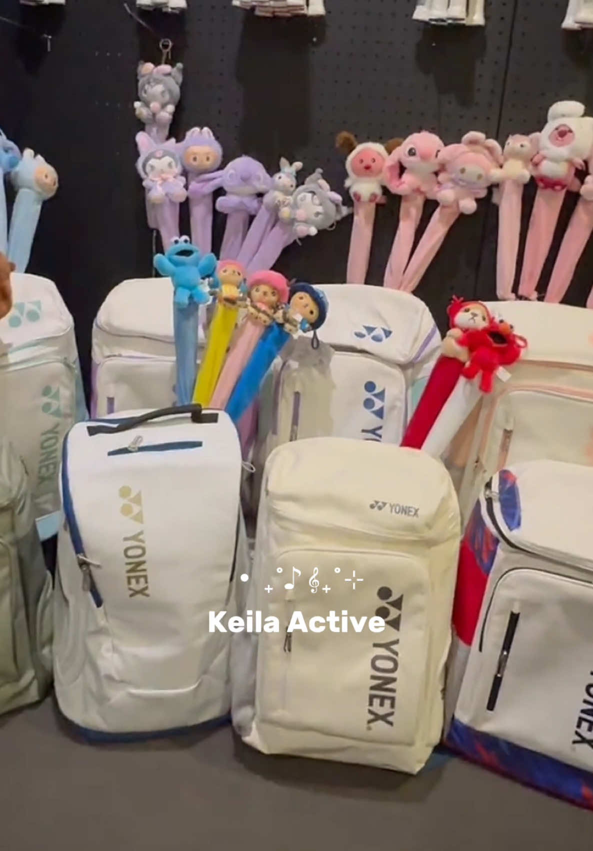 Backpack heaven 🌸✨ IG/FB: Keila Active  #yonex #badminton #backpack #fyp #xybca #women 