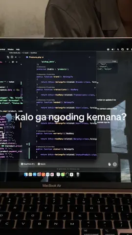Sefruit activity kang ngoding🤙🏻 #coding #codinglife #webdeveloper #mobiledeveloper #fyp 