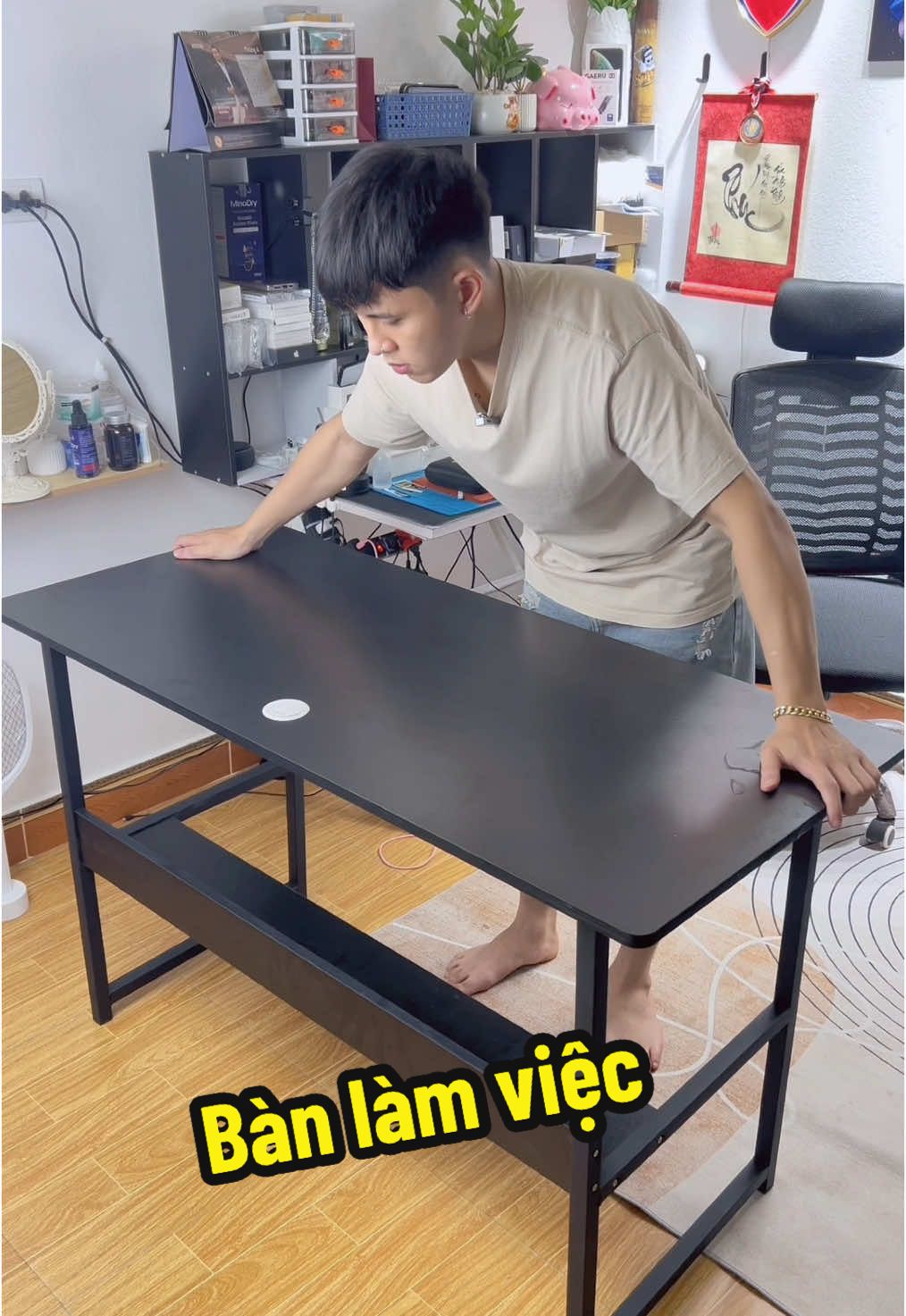 Bàn làm việc ,học tập,để máy tính đa năng phù hợp cho tất cả mọi người #bànlàmviệc ##nộithất5c #decor 
