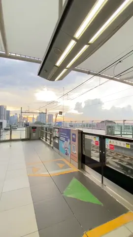 #sunset#vibessunset#mrt#explorejakarta #fypage 