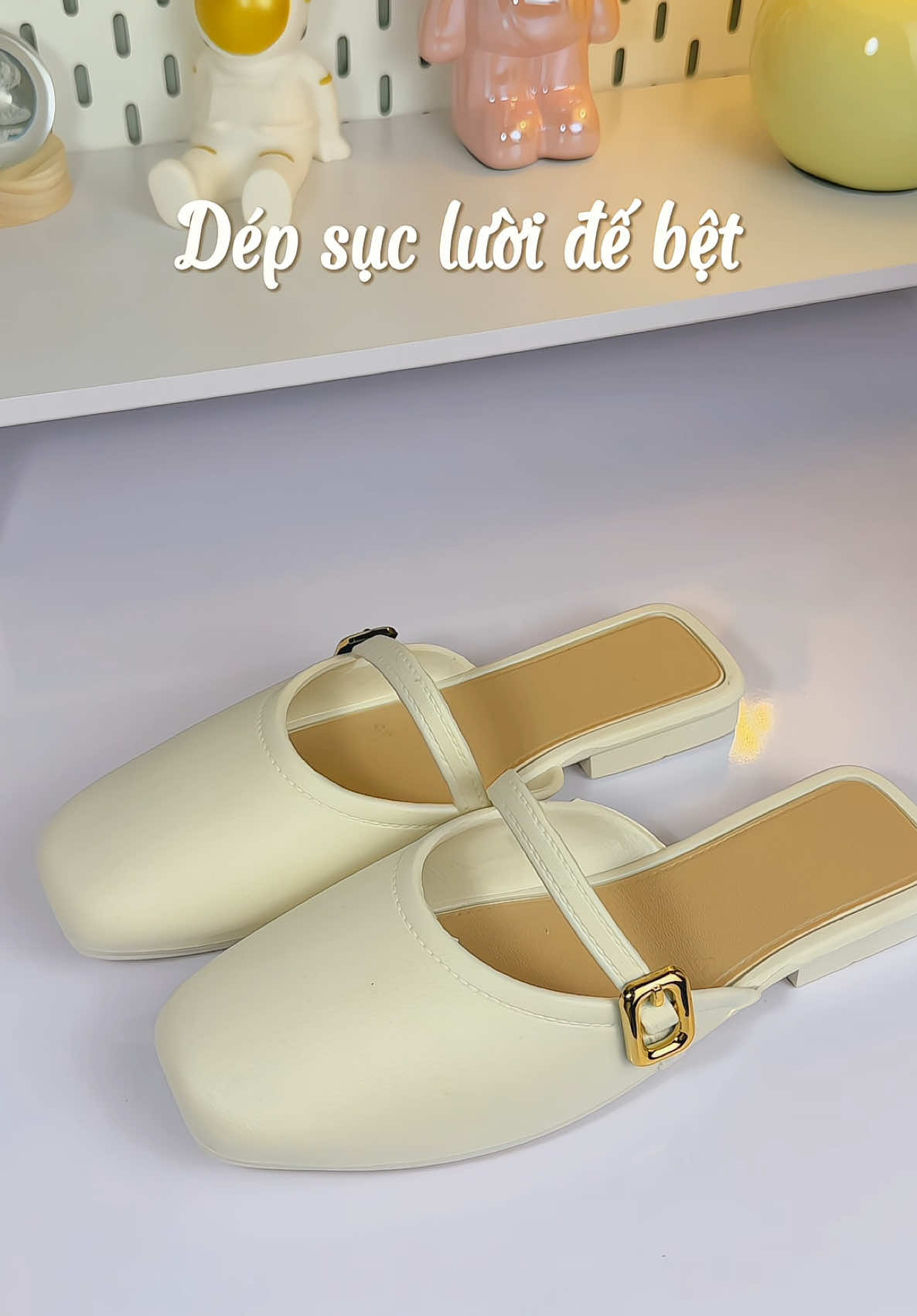 Dép sục lười đế bệt  #depsuc #depnu #depdebet 