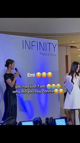 Emi 😂 , Bonnie pls she's sorry 😂😂 INFINITY CLINIC X EMIBONNIE #infinitMedicalClinicxEmibonnie #EMIBONNIE #thaigls #funny #glithgoddess #fyp #ustheseries #glcouple #glseries 