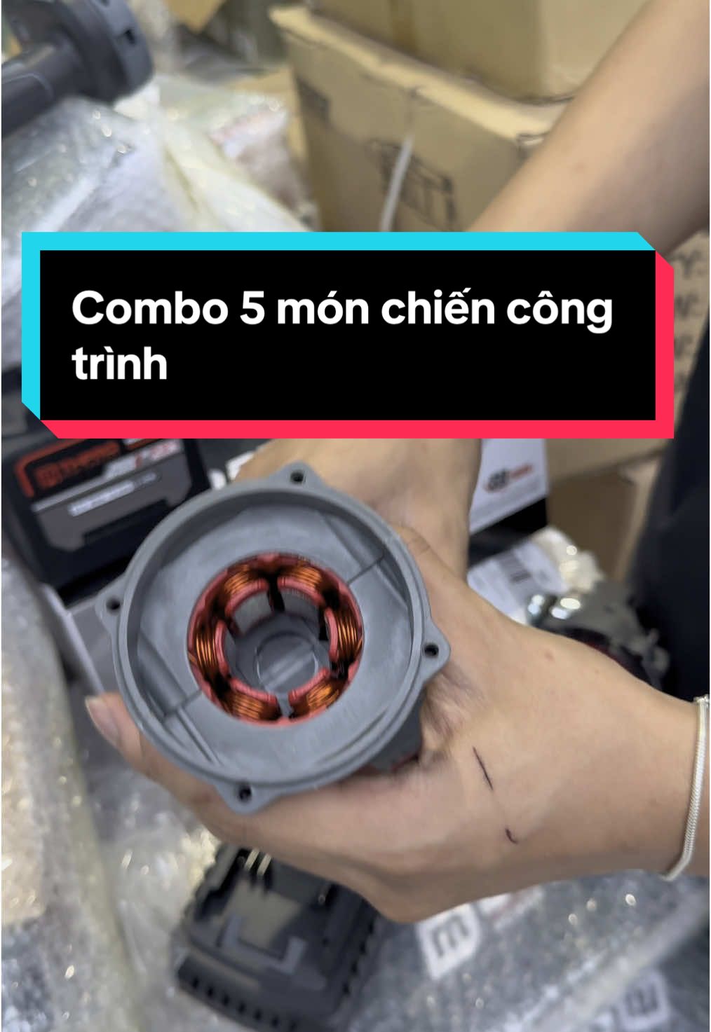 Combo 5 món chiến công trình #dienmaytuanhuy #xuhuong #maymaigoc #pin20cellthpro #combo #combo4mon #maysietbulong #maysietbulongthpro #combo5mon #maymaipingiare #khoan3chucnang #maykhoanchinhhang 