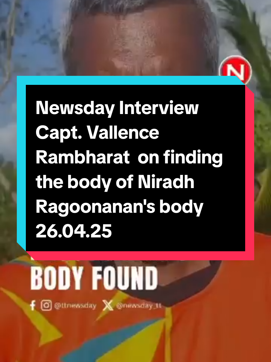 SLEEP IN ETERNAL PEACE NARADH: On behalf of Hunters Search and Rescue Team led by Captain Vallence Rambharat we extend commiserations to your family, friends and love ones, especially your wife Amanda and your three children. We wish to thank our members and  Police Officers of the various units who were very professional in their duties. GONE TOO SOON. GOD'S BLESSINGS BROTHER.