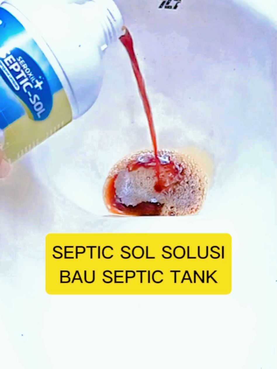 SEPTIC sol solusi bau SEPTIC tank 1 liter pengurai limbah #septicsol #penguraitinja #antisumbat #antisumbatwc #cuantanpabatas 