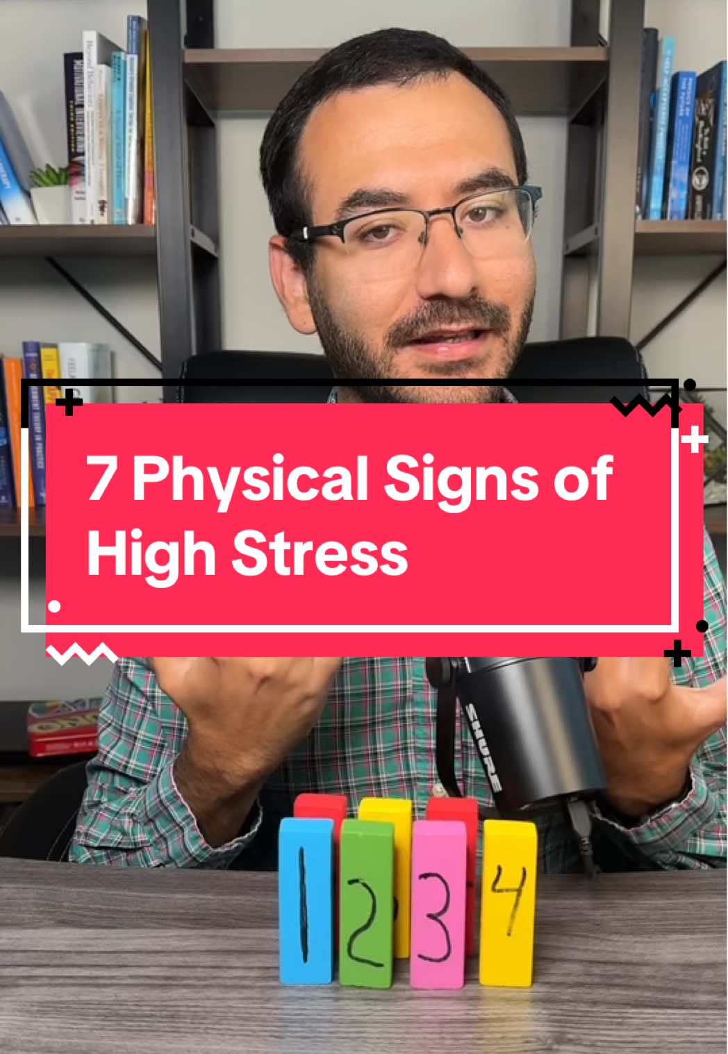 7 Physical Signs of High Stress. You don’t always realize how much stress you’re carrying, but your body does. Chronic stress isn’t just “in your head”. It’s a full body experience. #stress #stressawareness #stressawarenessmonth #chronicstress #stressed #burnout #stressmanagement 